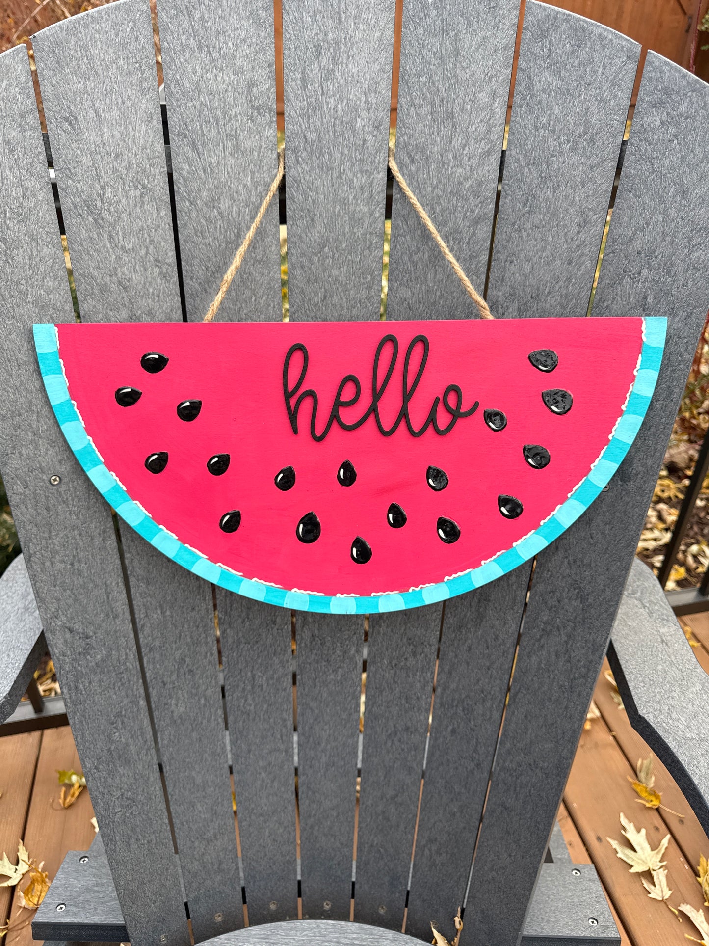 Watermelon Door Hanger