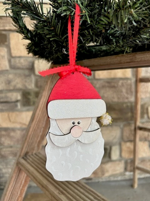 Santa Christmas Ornament