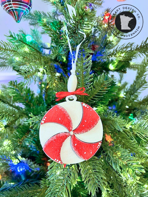 Peppermint Ornament