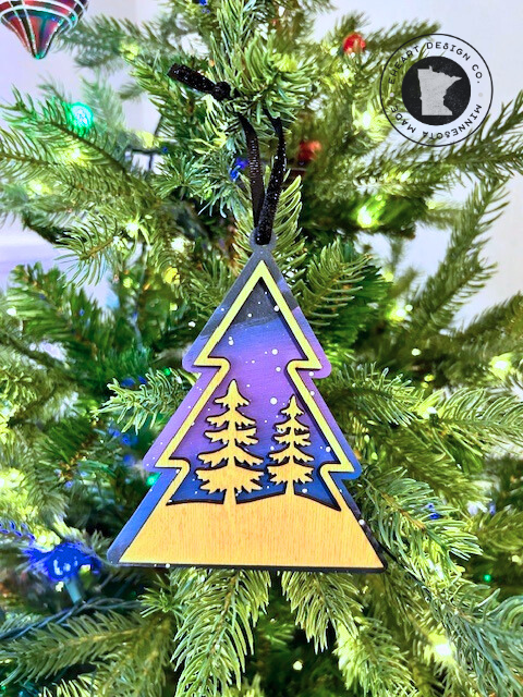 Northern Lights Tree Ornament