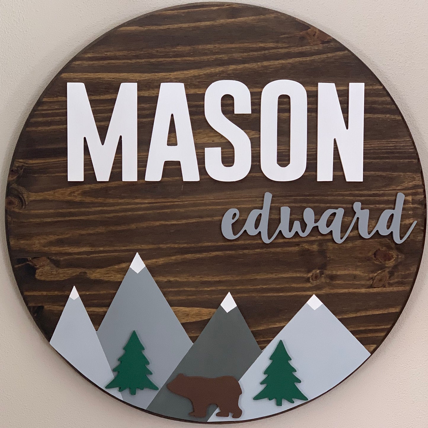 Round Name Signs (Custom)