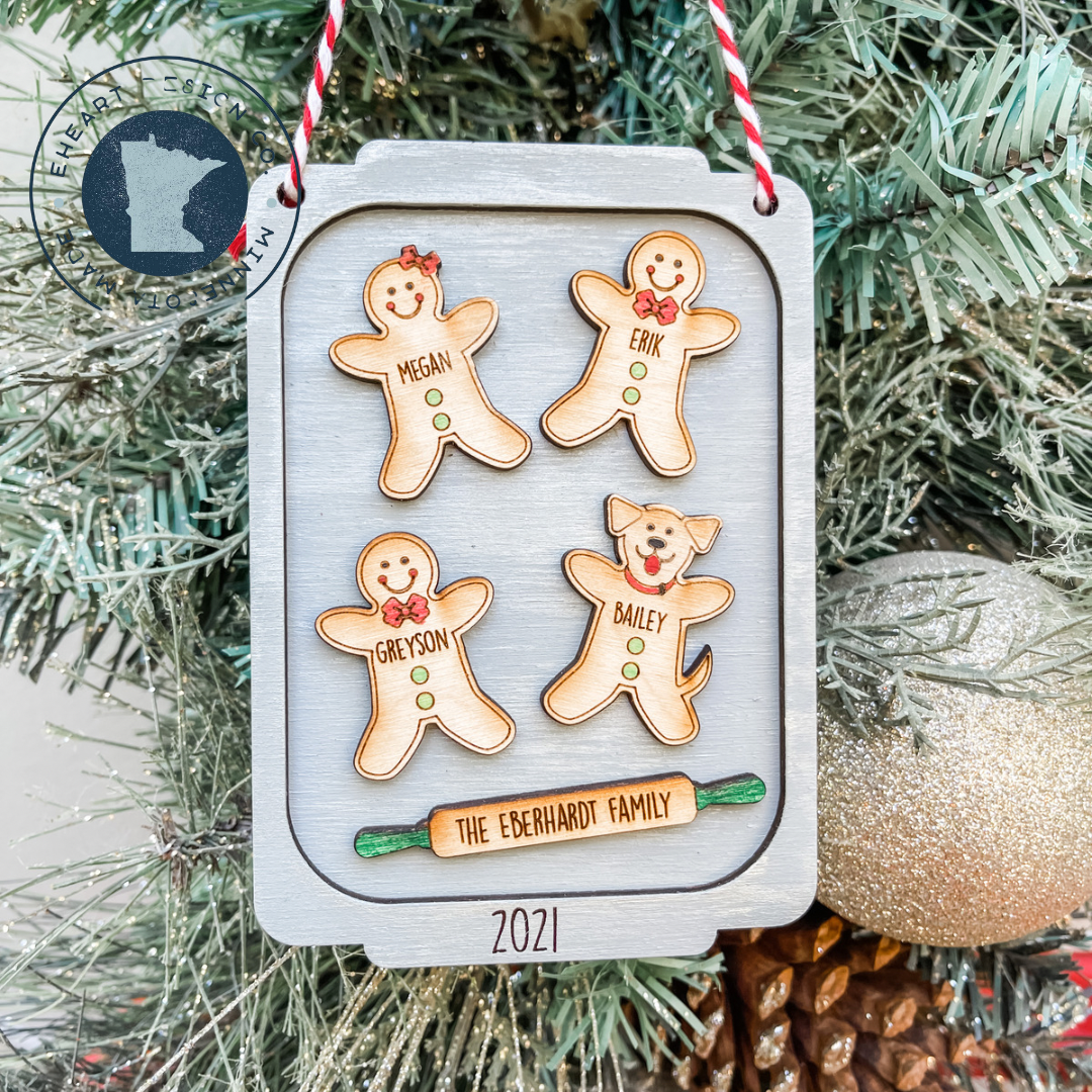 Gingerbread Ornament (Custom)