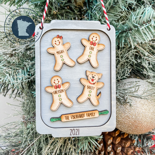 Gingerbread Ornament (Custom)